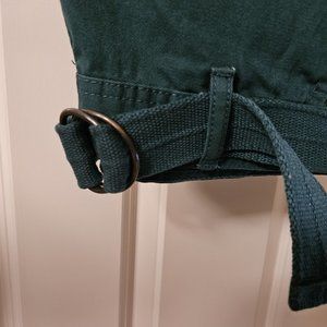 Northwest Territory Size 36 Teal Cargo Shorts w/Belt, NWT